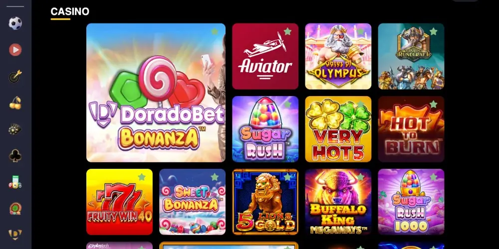 elige un juego de la lista