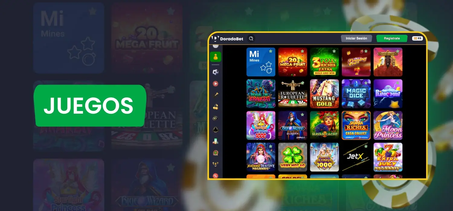 tipo de juegos doradobet