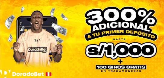 Doradobet bono de bienvenida 300%